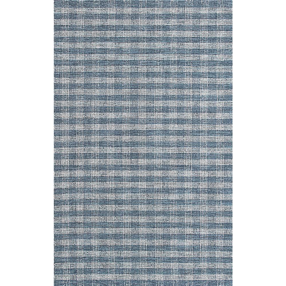 Dynamic Rugs 2531-500 Sonoma 2.2 Ft. X 7.7 Ft. Finished Runner Rug in Blue